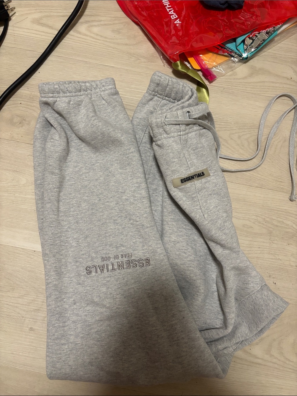 Essentials Light Gray Sweats